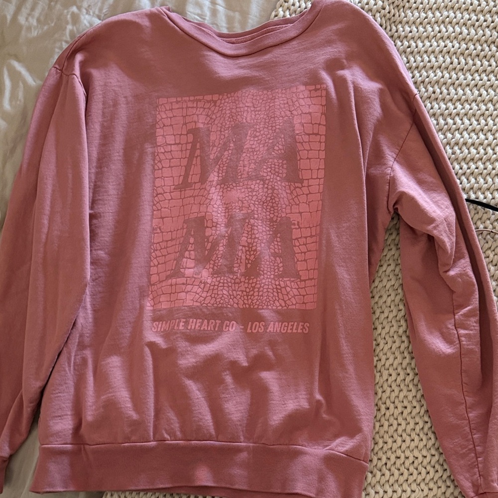 Pink Sweatshirt
